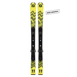 LYŽE VOLKL RACETIGER JR YELLOW 140CM --MODEL 2025--